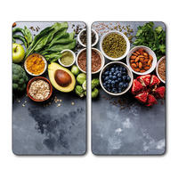 HERDABDECKPLATTE - Basics, Glas (52/30/0,80cm) - Kesper