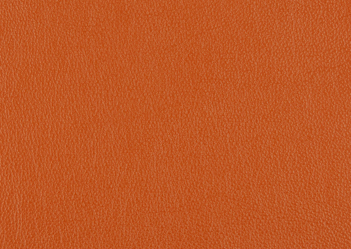 ECKSOFA in Echtleder Terracotta  158/342 cm  - Terracotta/Schwarz, MODERN, Leder/Metall (158/342cm) - Chilliano