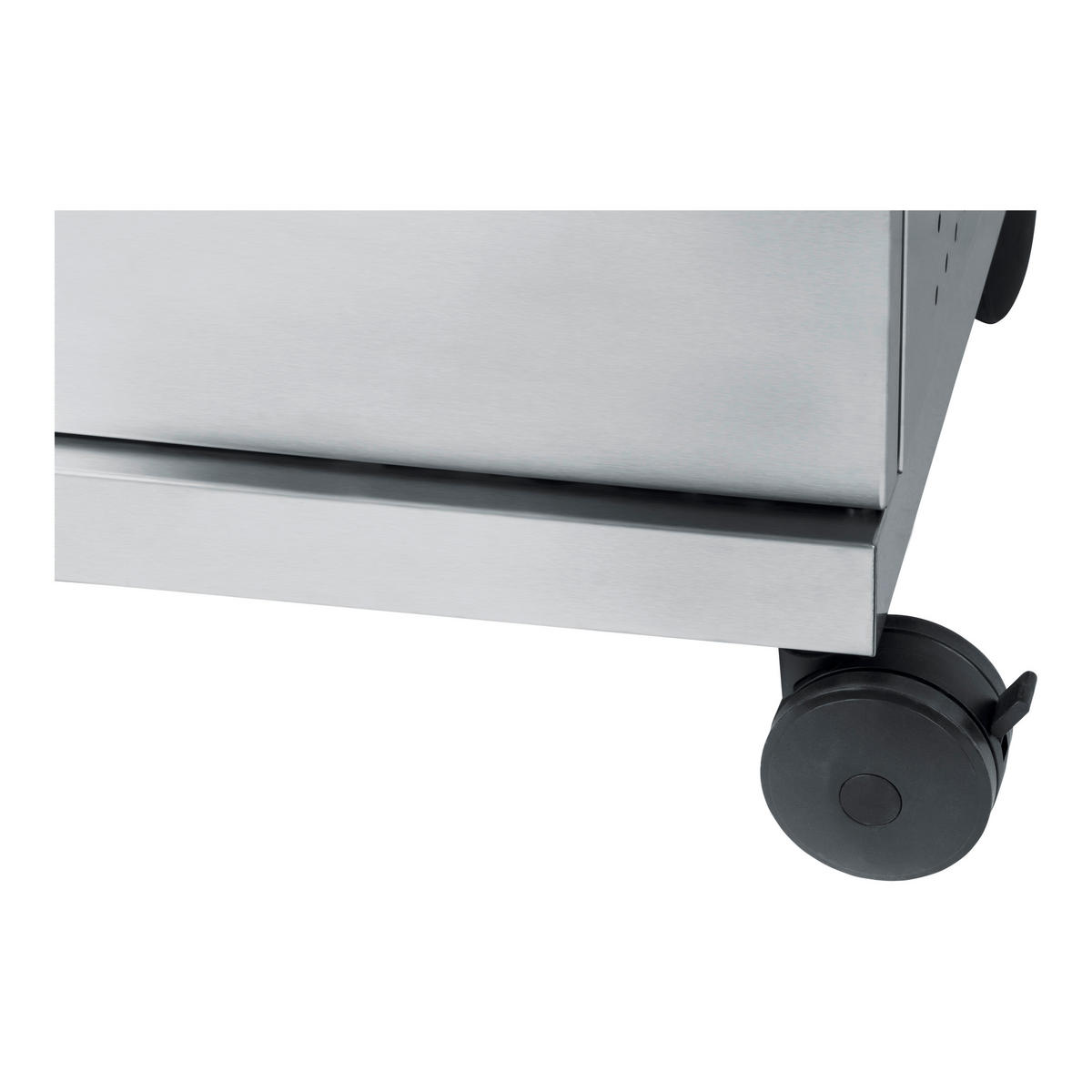 GASGRILL Edelstahlfarben BBQ  - Edelstahlfarben, Basics, Metall (80/87/62.5cm) - CHEF CUISINE