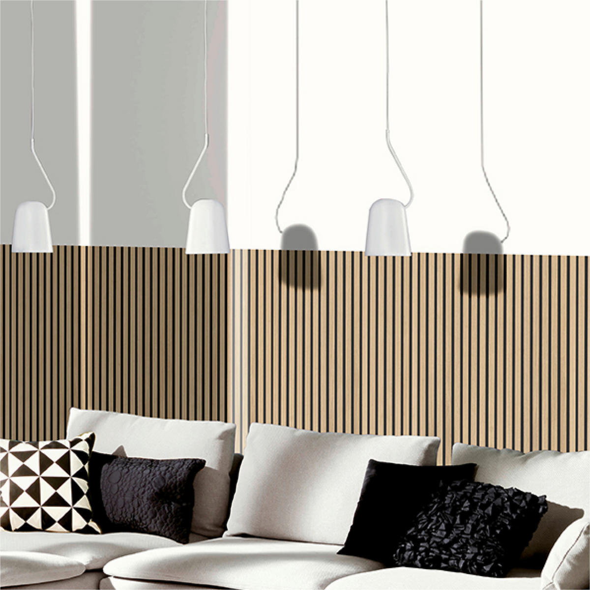 AKUSTIKPANEEL Economico Eichefarben {item.attr('912-5560),[ ]}120/38/1,65 cm  - Eichefarben, Basics, Holzwerkstoff/Kunststoff (120/38/1,65cm)