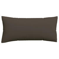 KOPFKISSENBEZUG WOVEN SATIN 40/80 cm  - Dunkelbraun, Basics, Textil (40/80cm) - Schlafgut