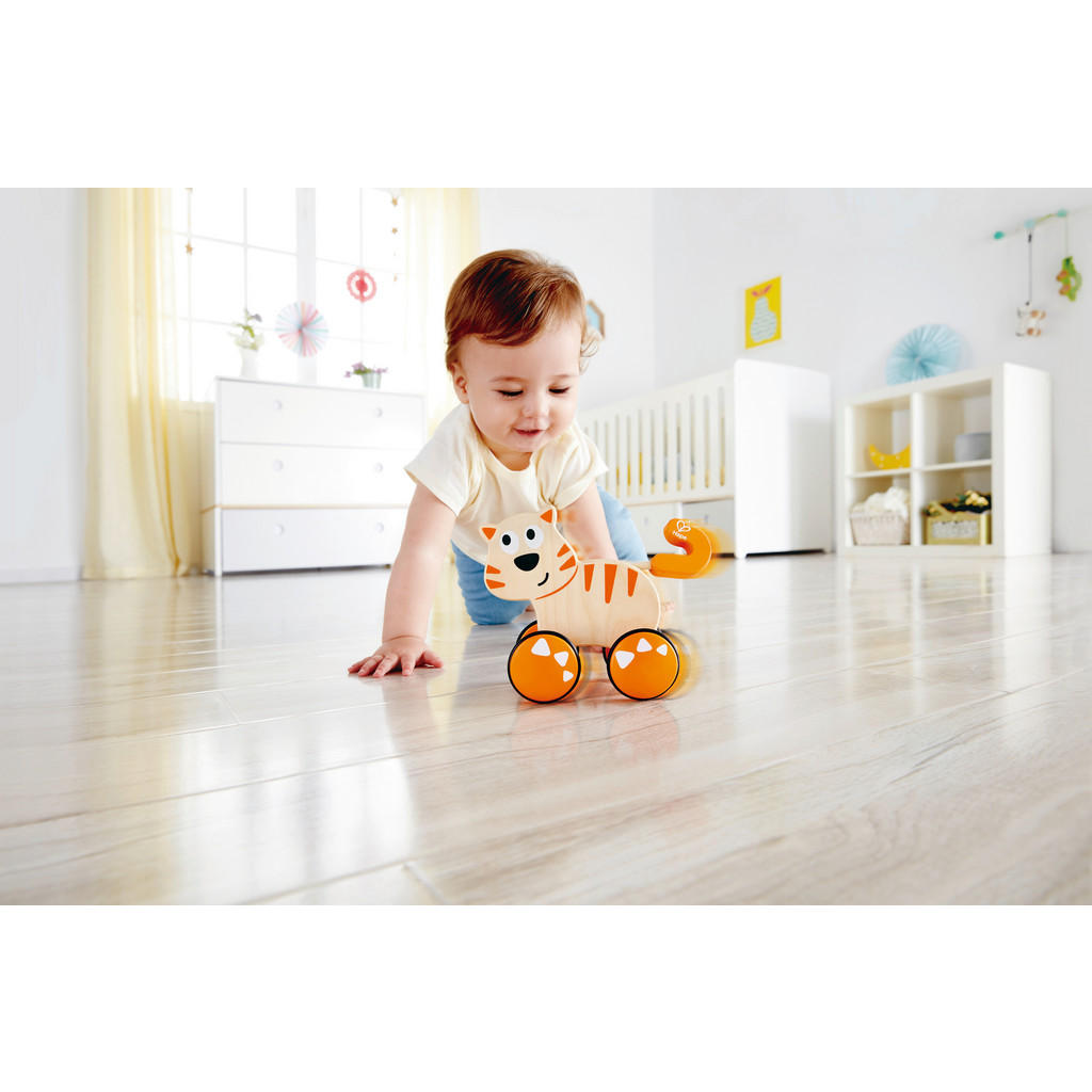 Thumbnail - Hape Ziehfigur, Holz, Metall, Kunststoff, Holzwerkstoff, massiv, 16.3x14.6x9.8 cm, unisex, Reach, EN 71, Spielzeug, Baby...