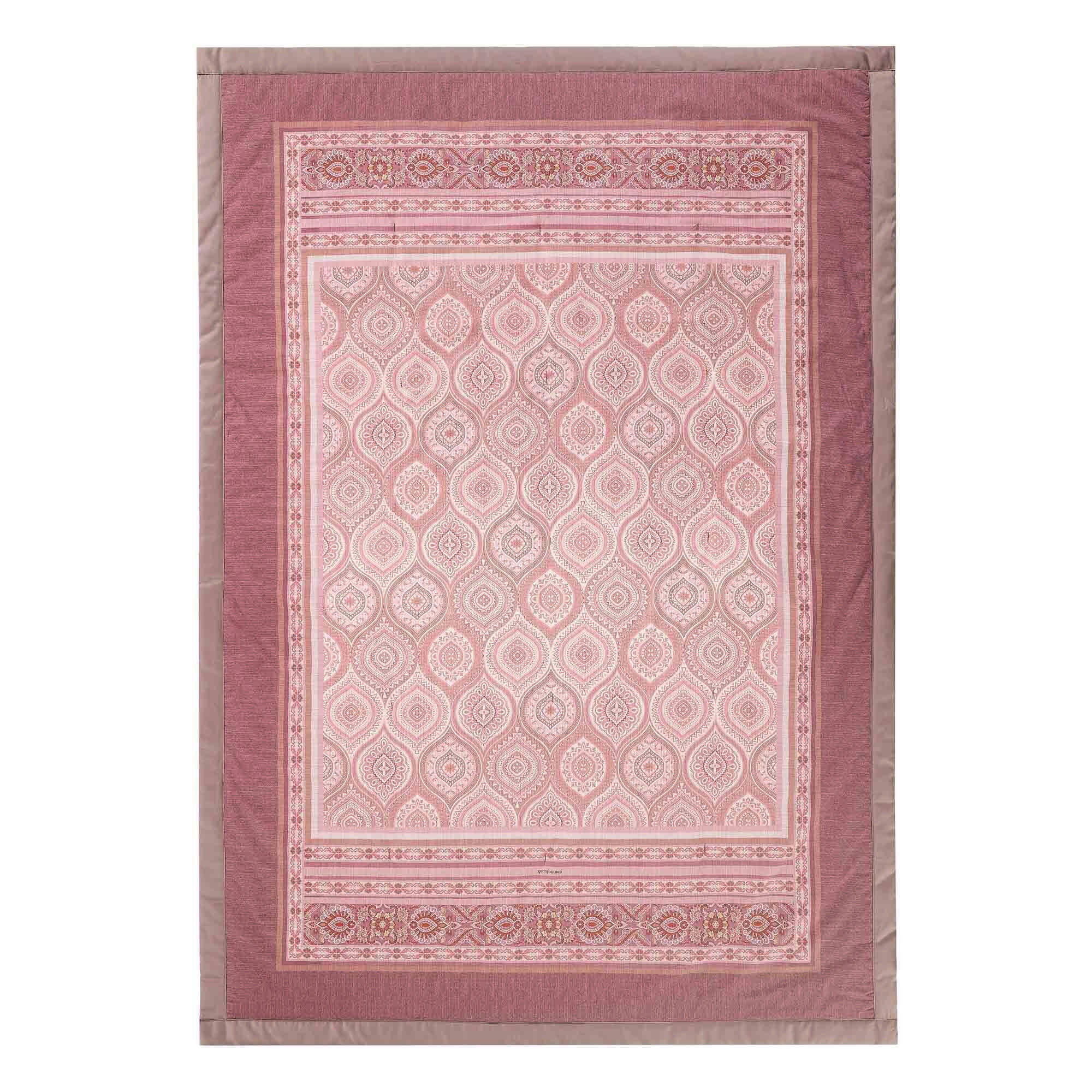 DEKA 135/190 cm  HANBURY  - prljavo ružičasta, Konvencionalno, tekstil (135/190cm) - Bassetti