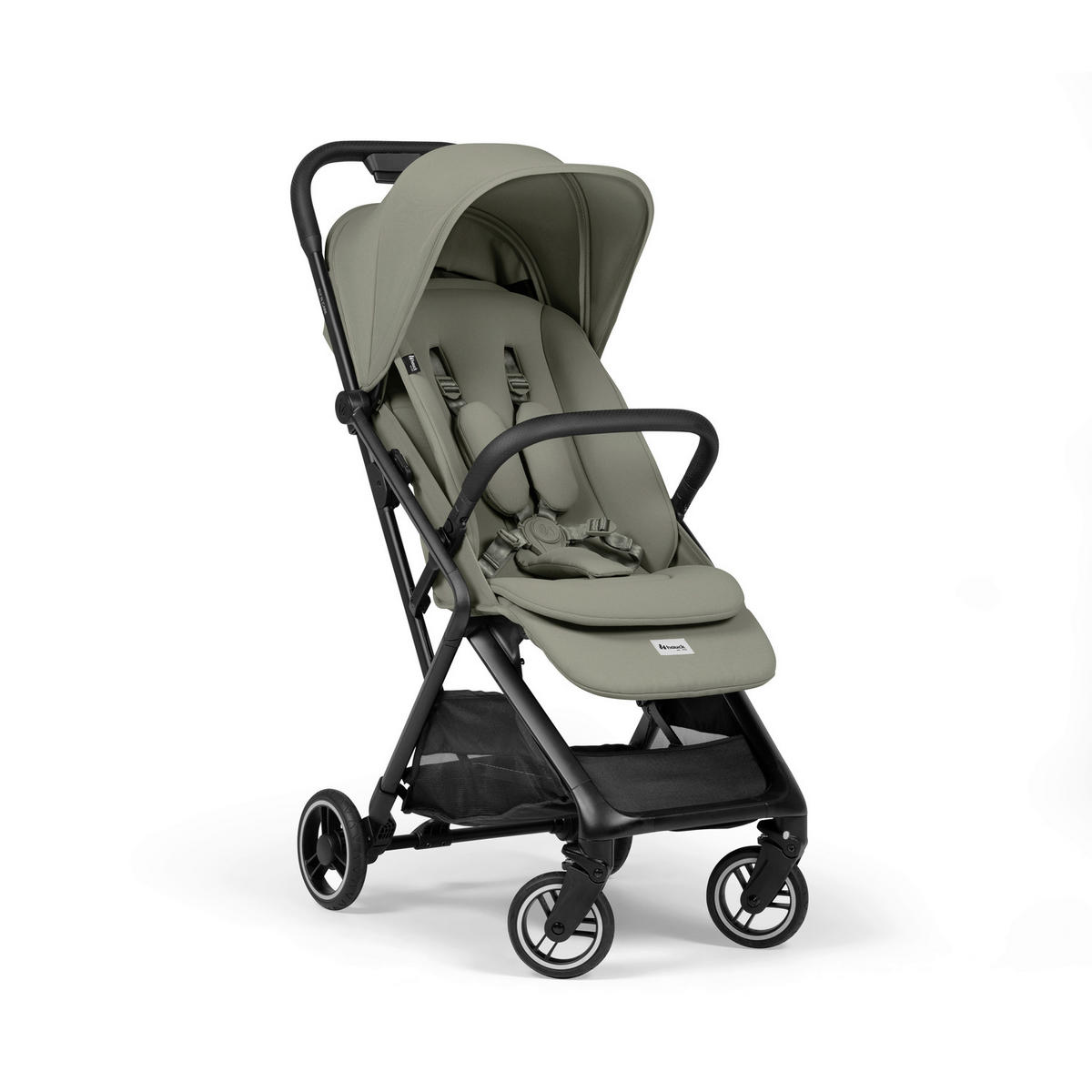 BUGGY Fly N Care  - Salbeigrün/Schwarz, Basics, Textil/Metall (80/45/100cm) - Hauck