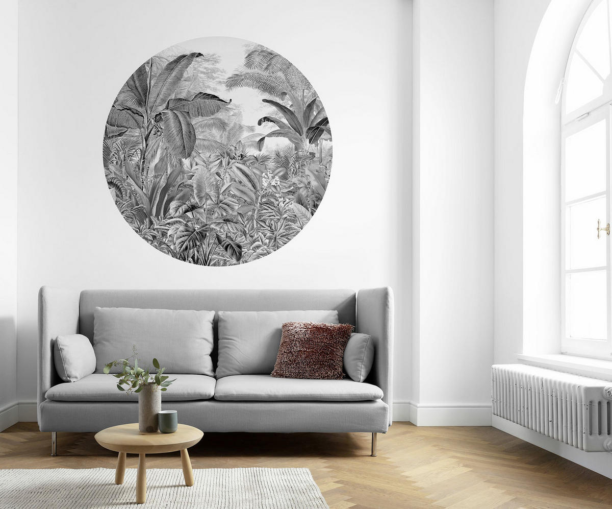 FOTOTAPETE - Schwarz/Weiß, Trend (125cm)