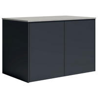 OUTDOORKÜCHE  - Sandfarben/Anthrazit, Basics, Keramik/Metall (134/92,5-98,5/63,3cm) - Dieter Knoll