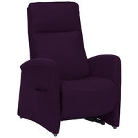 FERNSEHSESSEL in Chenille Violett  - Violett, Konventionell, Kunststoff/Textil (79-83/108/87cm) - Valdera