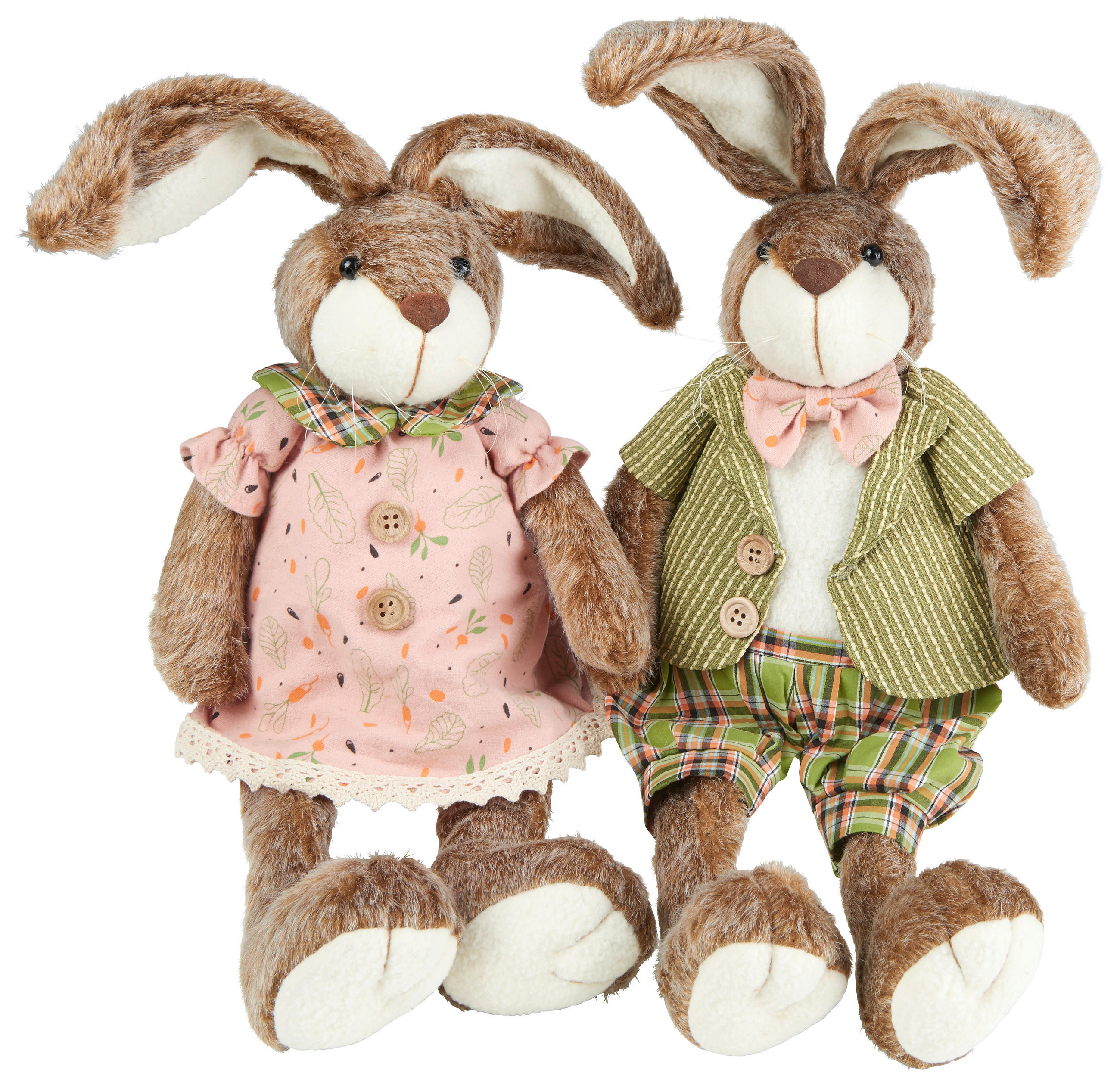 UKRASNI ZEC - pink/zelena, Osnovno, tekstil/pločasti materijal (15/46/7,5cm)