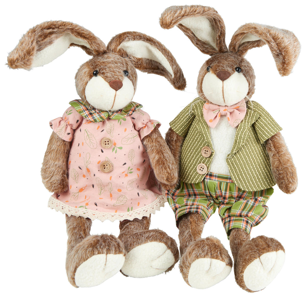 UKRASNI ZEC - pink/zelena, Osnovno, tekstil/pločasti materijal (15/46/7,5cm)