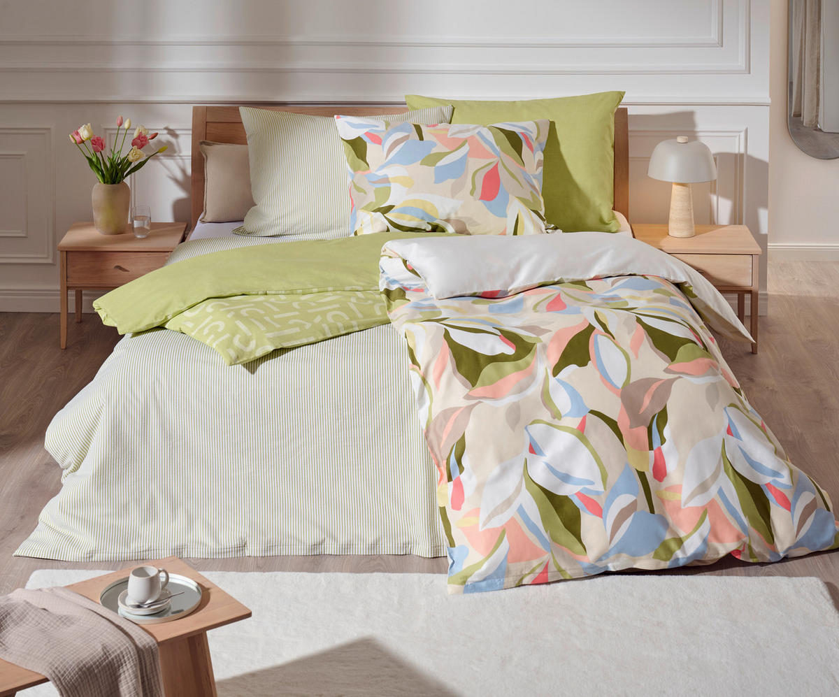 LICENSZ ÁGYNEMŰHUZAT-GARNITÚR 140/200 cm  - többszínű, Basics, textil (140/200cm) - Esprit