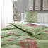 BETTWÄSCHE Satin Dunkelrot, Grau, Hellgrün, Rosa 135/200 cm - Hellgrün/Rosa, LIFESTYLE, Textil (135/200cm) - Esposa