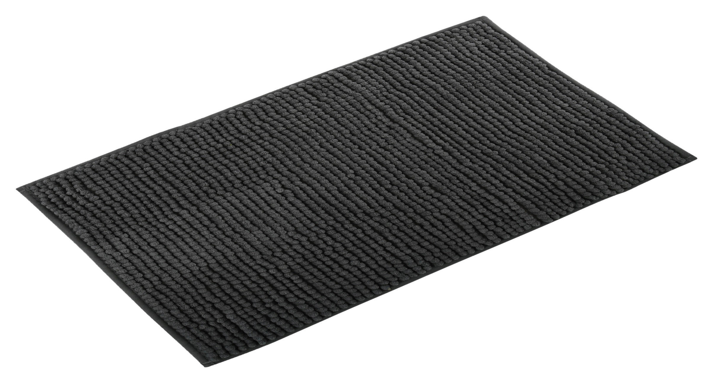 BADTEPPICH 80/50 cm Grau  - Grau, KONVENTIONELL (80/50cm) - Spirella