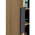 GARDEROBENSCHRANK  in 85,1/192/35,3 cm  - Schieferfarben/Anthrazit, Design, Holzwerkstoff/Kunststoff (85,1/192/35,3cm) - Carryhome