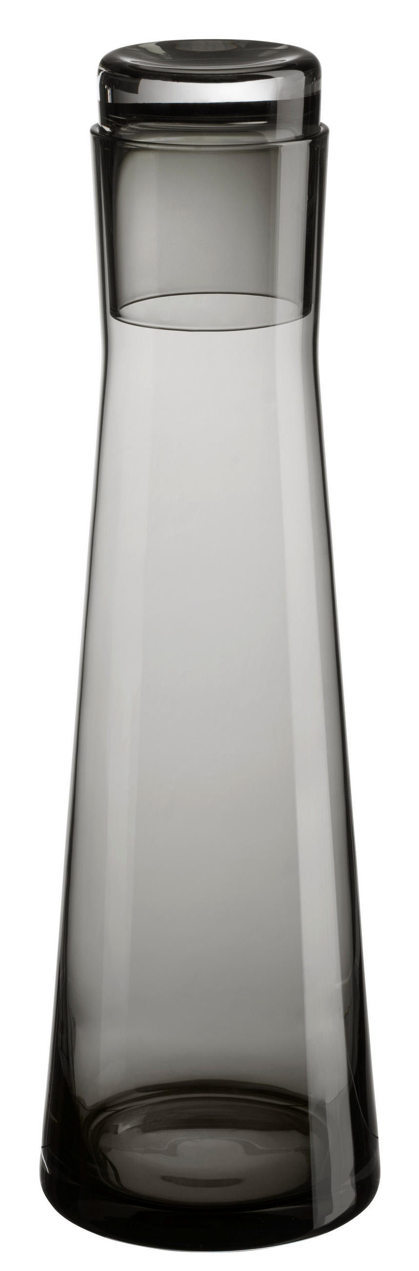 KARAFFE 0,7 l  - Grau, Konventionell, Glas (9/30cm) - ASA