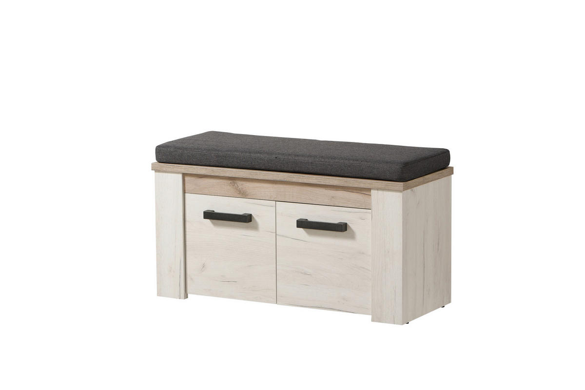ELŐSZOBAPAD 91/45/36,5 cm  - tölgyfa, Basics, faalapú anyag (91/45/36,5cm) - Carryhome