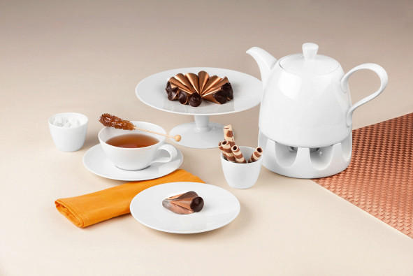 FRÜHSTÜCKSTELLER Life  22,5 cm   - Weiß, KONVENTIONELL, Keramik (22,5cm) - Seltmann Weiden