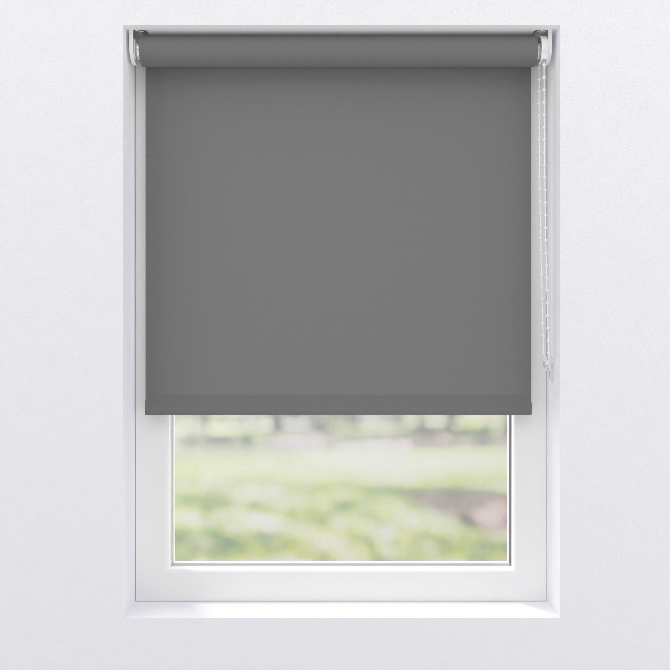 ROLLO  blickdicht  90/190 cm    - Anthrazit, Basics, Kunststoff (90/190cm)