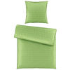 WENDEBETTWÄSCHE Mila Satin 135/200 cm  - Grün, Basics, Textil (135/200cm) - Bio:Vio
