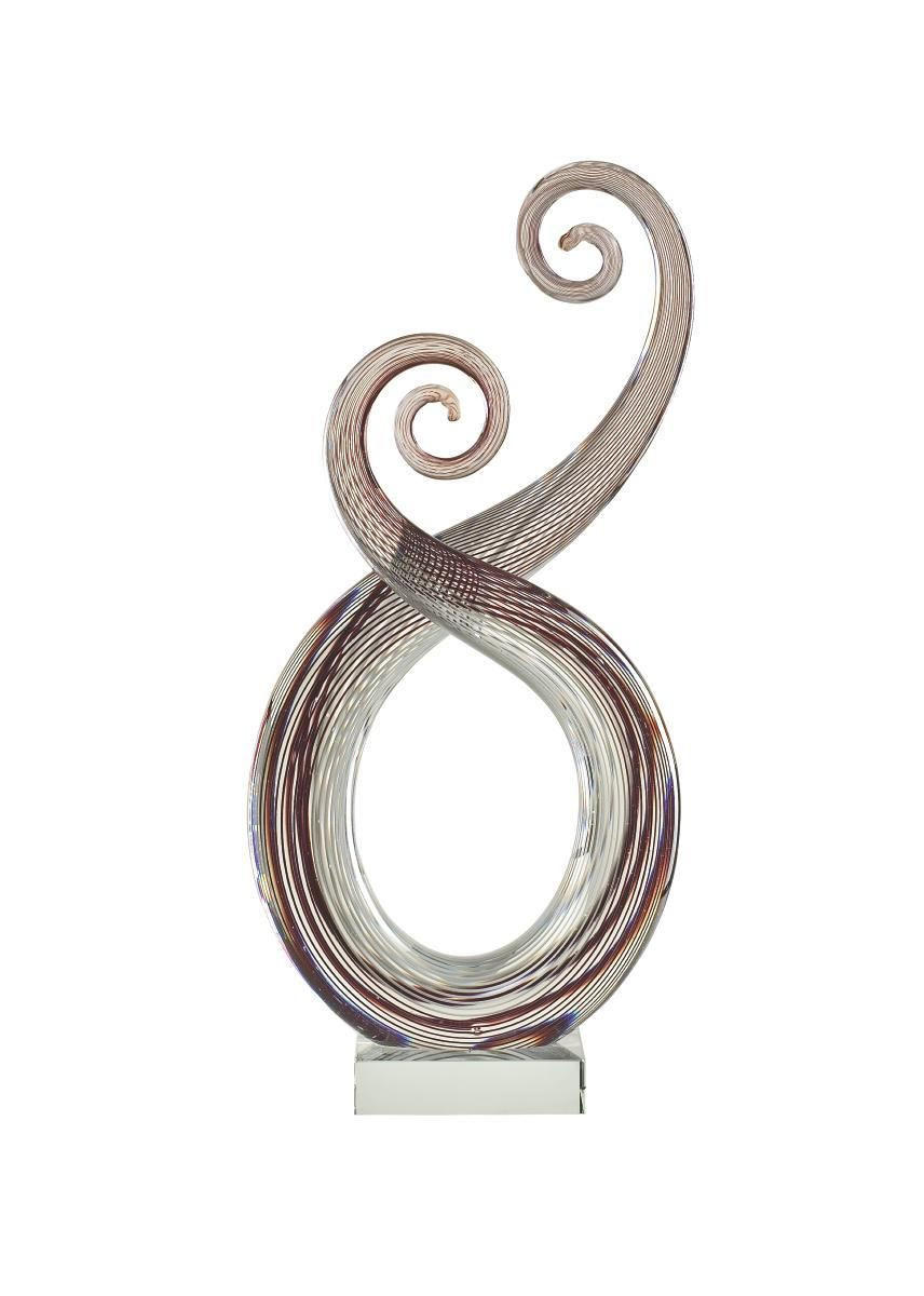 SKULPTUR - Multicolor, Basics, Glas (15/34/8cm) - Ambia Home