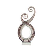 SKULPTUR - Multicolor, Basics, Glas (15/34/8cm) - Ambia Home
