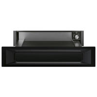 WÄRMESCHUBLADE VICTORIA  - Schwarz, Basics, Metall (59,7/13,5/53,8cm) - SMEG