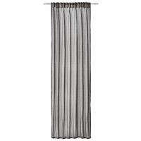 FERTIGVORHANG  transparent   130/250 cm  - Anthrazit, Basics, Textil (130/250cm) - Esprit