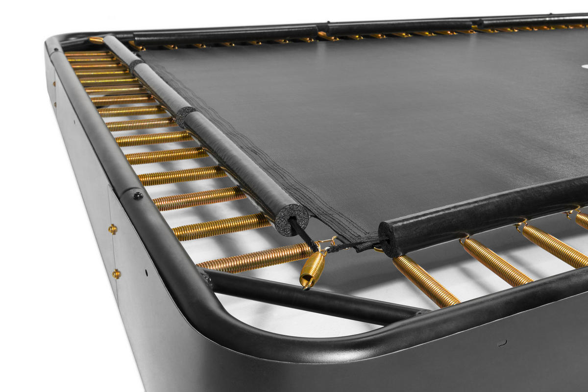 BODENTRAMPOLIN SALTA 5365A Salta Royal Baseground  - Schwarz, KONVENTIONELL, Metall (214/305cm) - Salta