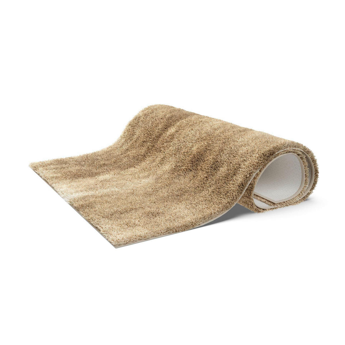 BADEMATTE Beige 60/100 cm  - Beige, Basics, Kunststoff/Textil (60/100cm) - Grund