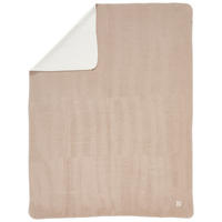 PLÄD FRAME 150/200 cm  - taupe/cremefärgad, Design, textil (150/200cm) - Dieter Knoll