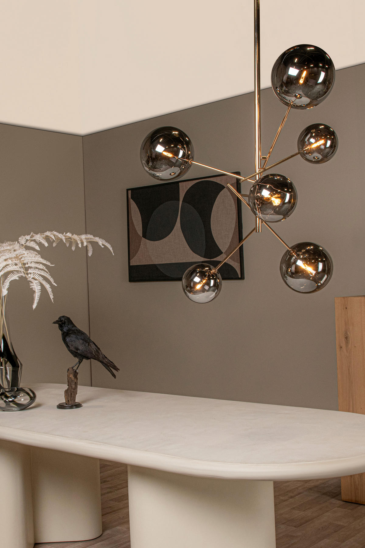HÄNGELEUCHTE ALARA 72/72/116 cm   - LIFESTYLE, Glas (72/72/116cm) - Lucide
