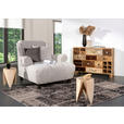 XXL-SESSEL in Flachgewebe Anthrazit, Beige  - Anthrazit/Beige, KONVENTIONELL, Holz/Textil (125/100/140cm) - Carryhome