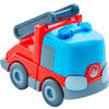 Feuerwehr-Leiterwagen - Rot/Hellgrau, Basics, Kunststoff (7,5/9,5/7,8cm) - Haba