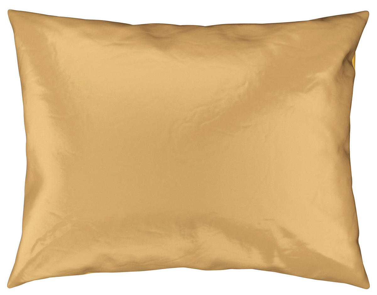 POSTELJINA SA DVA LICA 140/200 cm saten žuta  - žuta, Osnovno, tekstil (140/200cm) - Esposa