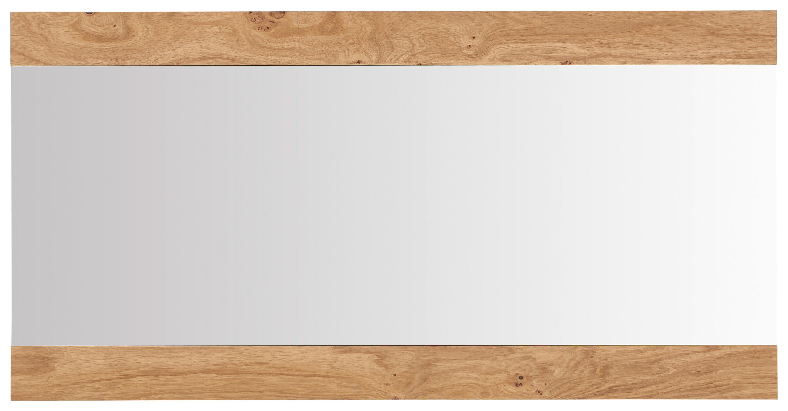 WANDSPIEGEL 119/60/2 cm    in rechteckig  - Eichefarben, Design, Glas/Holzwerkstoff (119/60/2cm) - Dieter Knoll