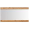 WANDSPIEGEL 119/60/2 cm    in rechteckig  - Eichefarben, Design, Glas/Holzwerkstoff (119/60/2cm) - Dieter Knoll