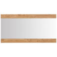 WANDSPIEGEL 119/60/2 cm    - Eichefarben, Design, Glas/Holzwerkstoff (119/60/2cm) - Dieter Knoll