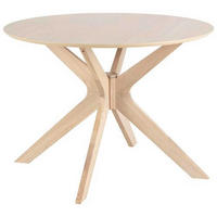 JEDILNA MIZA, furnirano, masivno hrast barve hrasta  - barve hrasta, Konvencionalno, les (105/75cm) - MID.YOU
