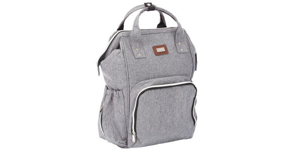 WICKELRUCKSACK  - Grau, Basics, Kunststoff/Textil (48/27/14cm) - My Baby Lou