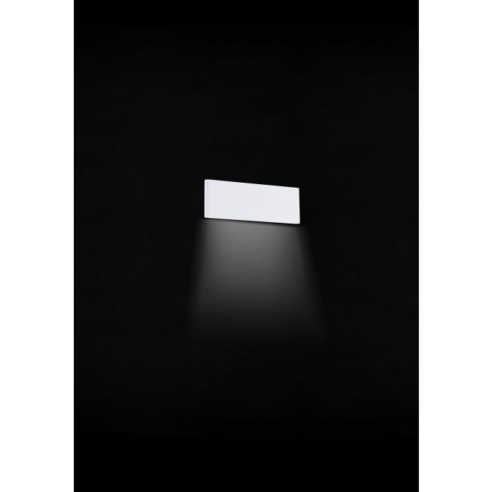 LED-WANDLEUCHTE - Weiß, KONVENTIONELL, Kunststoff/Metall (8/25,5/4,5cm) - Eglo