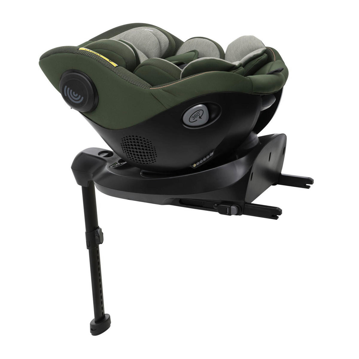 KINDERAUTOSITZ 105 I-Size  - Hellgrau/Grün, Basics, Textil (47/114/60cm) - Chicco
