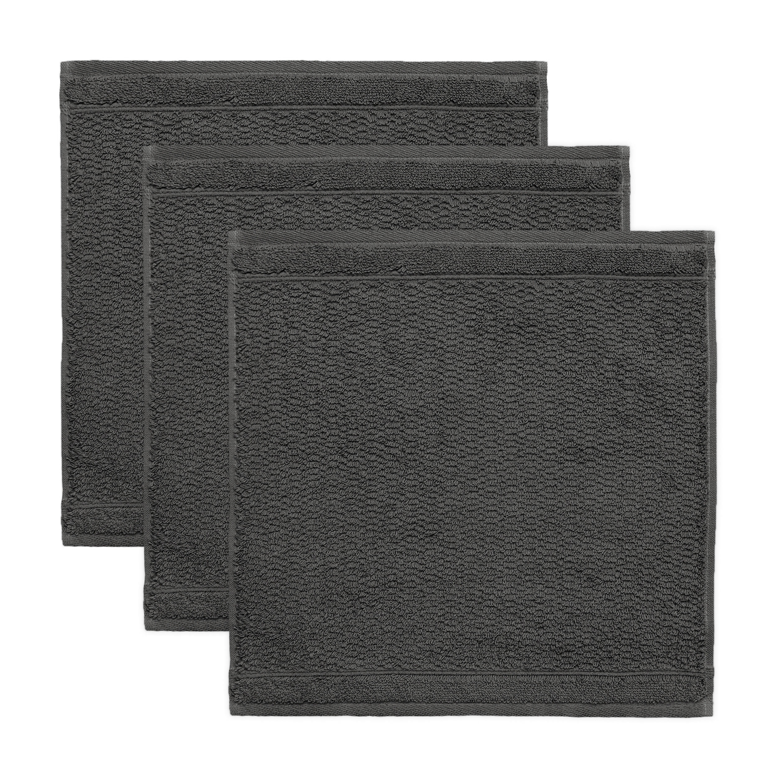 FROTTIERSET FROTTANA PEARL Grau 3-teilig  - Grau, Basics, Textil (30/30cm) - Moeve