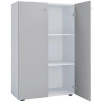AKTENSCHRANK 70/110/39 cm  - Weiss/Grau, Design, Holzwerkstoff (70/110/39cm) - MID.YOU