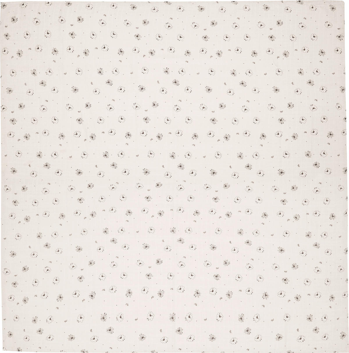 MULLWINDELNSET   Tiny Sheep 3-teilig  - Weiß, Basics, Textil (70/70/0,3cm) - Bebe Jou