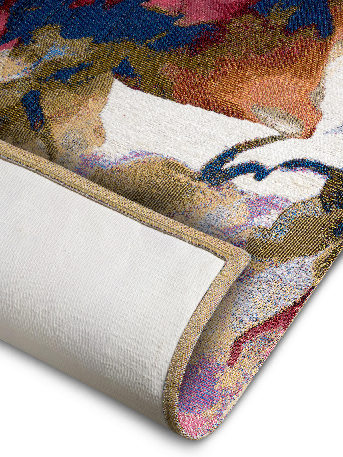 FLACHWEBETEPPICH 60/90 cm Gobelin Multicolor rechteckig  - Multicolor, Design, Kunststoff/Textil (60/90cm) - Hanse Home