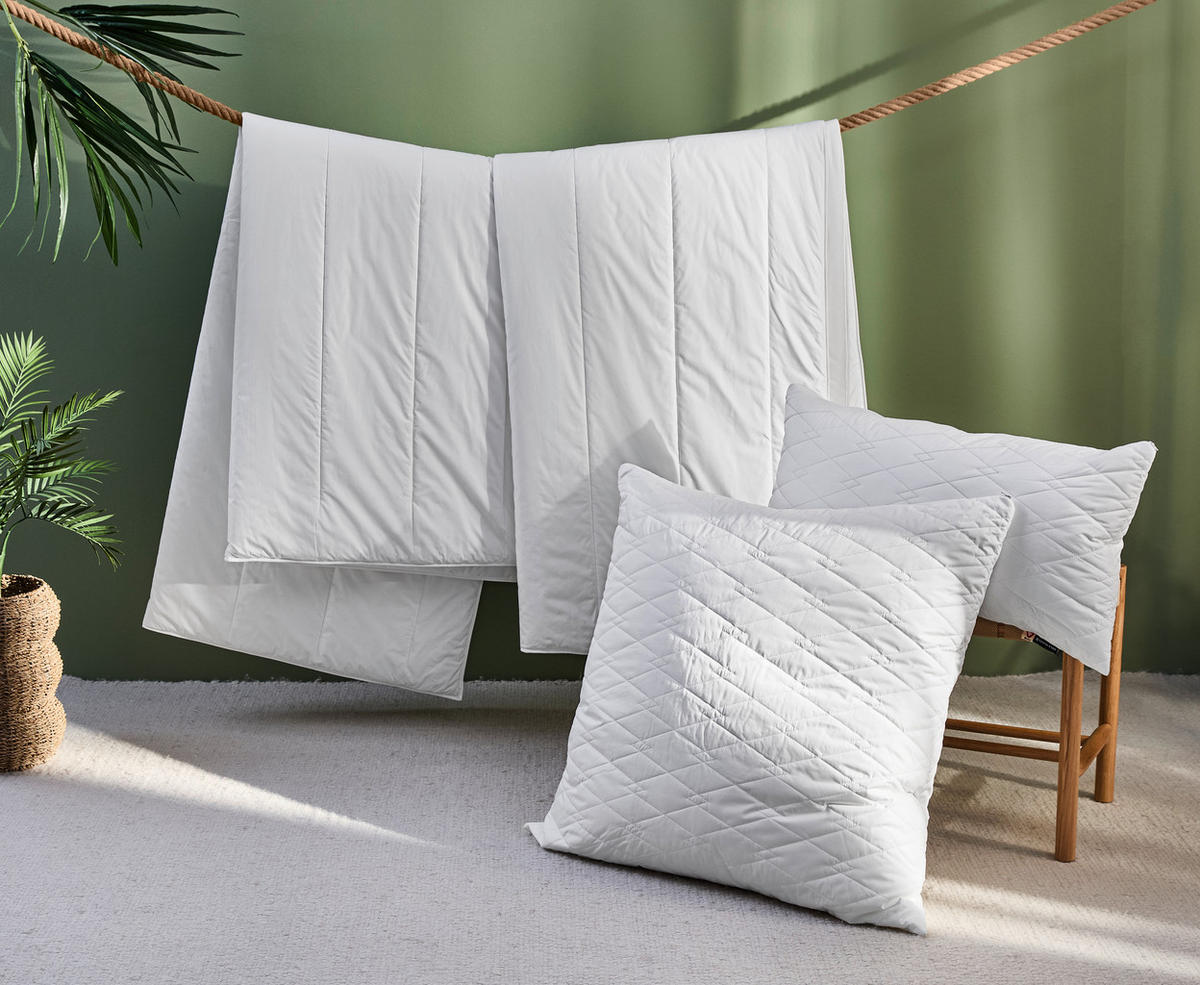 GANZJAHRESDECKE  Royal De Luxe 135/200 cm 100 % Polyester  - Weiß, Basics, Textil (135/200cm) - Centa-Star