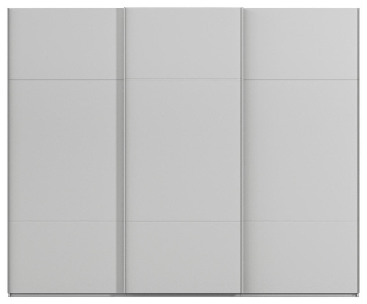 SCHWEBETÜRENSCHRANK in Grau  - Grau, Konventionell, Holzwerkstoff/Metall (242/223/68cm) - Novel