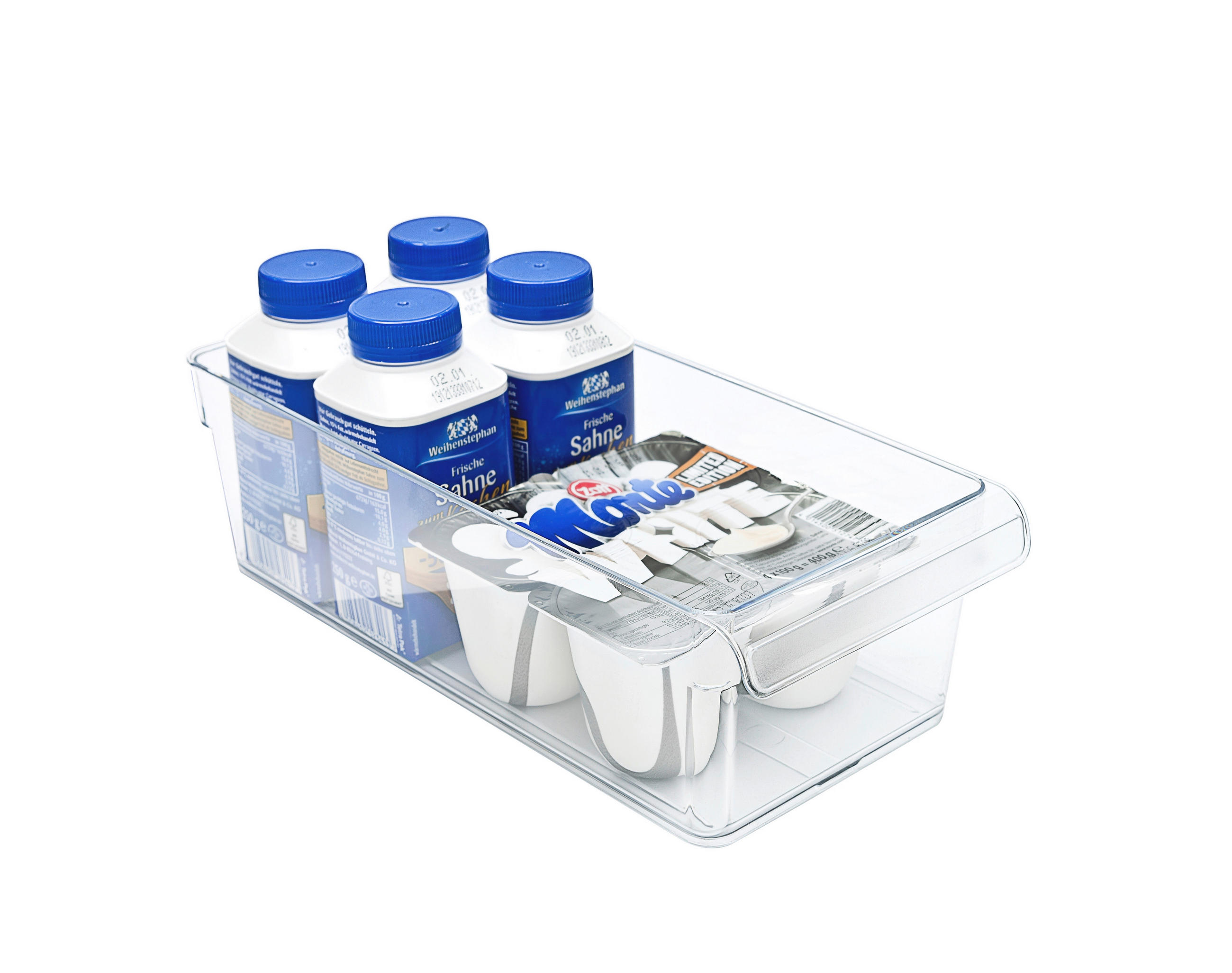 KÜHLSCHRANKBOX LOFT  - Transparent, Basics, Kunststoff (31/14/9cm) - Rotho