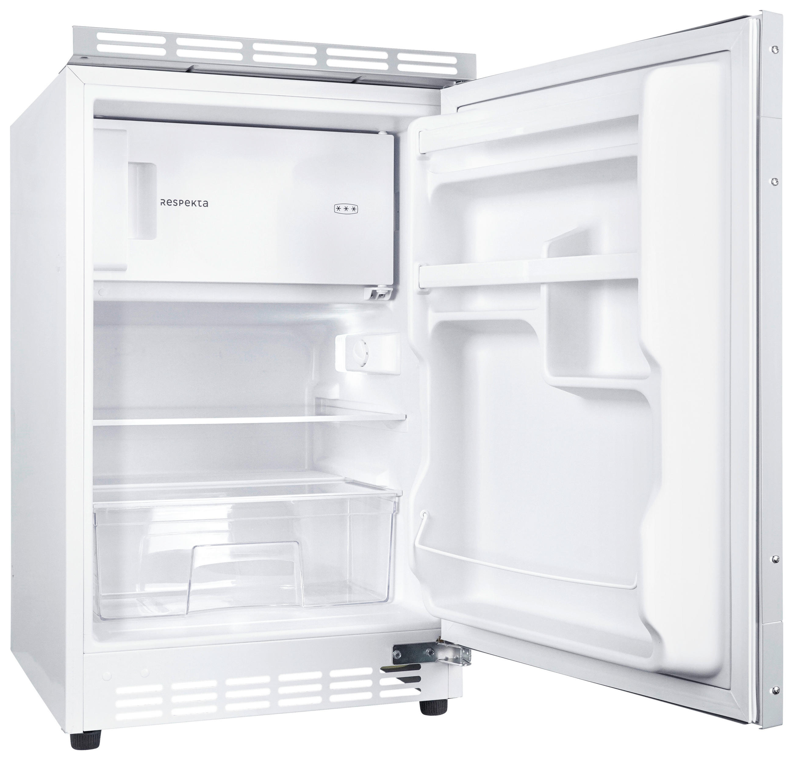 KÜHLSCHRANK 49,5/81,5/55 cm UKS110-11  - Weiß, Basics, Glas/Metall (49,5/81,5/55cm) - Respekta