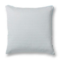 KOPFKISSENBEZUG Elsa 80/80 cm  - Blau/Weiß, Basics, Textil (80/80cm) - RIBECO