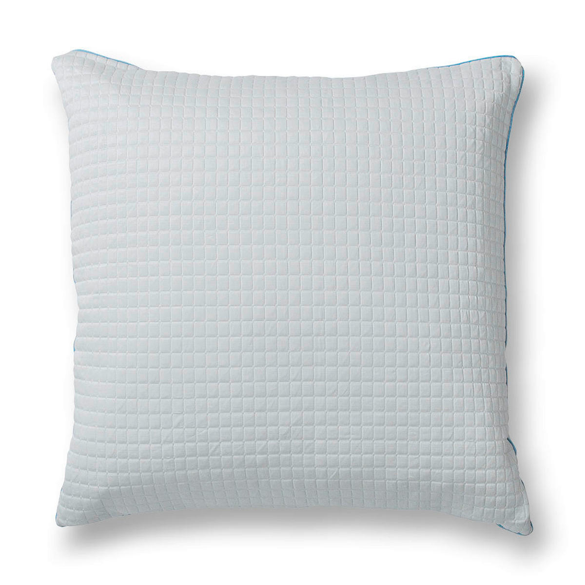 KOPFKISSENBEZUG Elsa 80/80 cm  - Blau/Weiß, Basics, Textil (80/80cm) - RIBECO